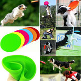 Disco volador resistente juguete entrenamiento perro grande al aire libre perro volador diente